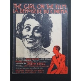 SZULC Joseph The Girl on the Film Chant Piano 1922