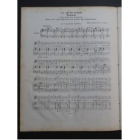 THÉNARD Etienne Le Jeune Suisse Piano Chant 1835