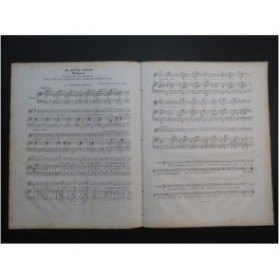 THÉNARD Etienne Le Jeune Suisse Piano Chant 1835