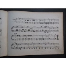 ARBAN La Fille de Madame Angot Lecocq Quadrille Piano ca1875