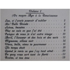 FERRARI Gustave Chansons du Moyen Age à la Renaissance Chant Piano 1911