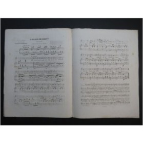 D'ALBANO Gaston L'Éloge du Chant Chant Piano ca1850