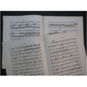FIORILLO Federigo Sonate Violon Clavecin ou Piano ca1860