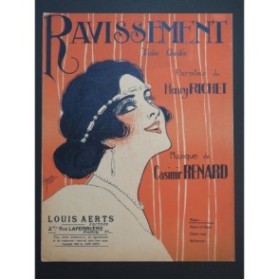 RENARD Casimir Ravissement Piano 1925
