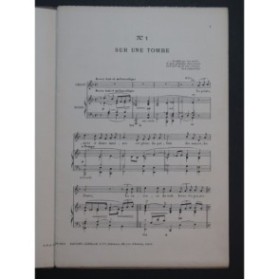 LEKEU Guillaume Poèmes Chant Piano ca1910