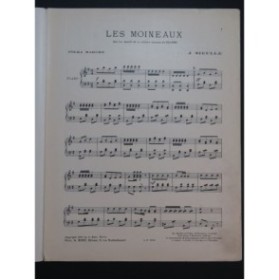 SIEULLE J. Les Moineaux Piano 1912