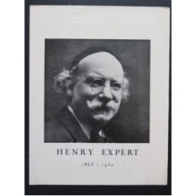 Hommage Henry Expert Programme Concert Sorbonne 7 Mai 1953
