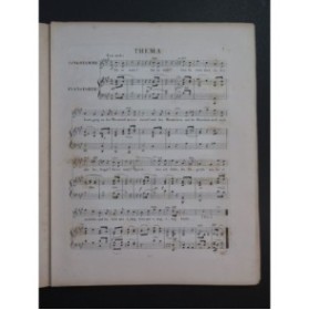 MENDELSSOHN Quatuor op 13 Violon Alto Violoncelle 1830