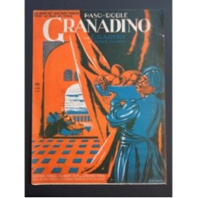 GARERI E. et SALABERT Francis Paso-Doble Granadino Piano 1920