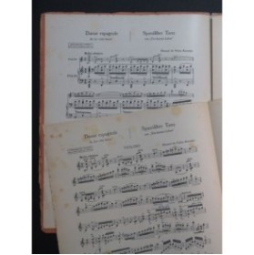DE FALLA Manuel Danse Espagnole Piano Violon 1926