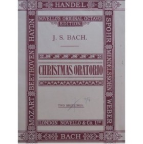 BACH J. S. Christmas Oratorio Chant Piano