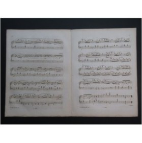HERZ Henri Bagatelle sur La Bergère du Valais Piano ca1835