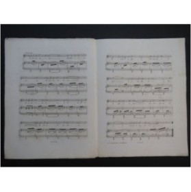 DASSIER Ernest La Sœur des Marguerites Chant Piano ca1850