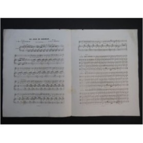 ABADIE Louis Un Jour de Bonheur Chant Piano ca1855