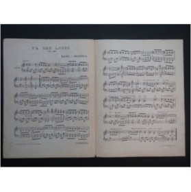 DE BUXEUIL René Y'a des loups Piano ca1924