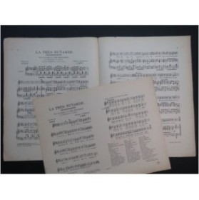 BOSC Auguste La Très Nutarde Chant Piano 1914