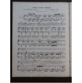 ARNAUD Étienne Nina sans Coeur Chant Piano ca1850