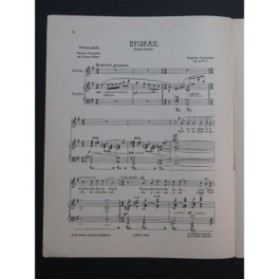 GOOSSENS Eugène Epigram Chant Piano 1918