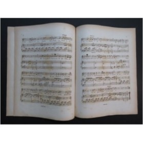 SCHUBERT Franz Salut du Matin Chant Piano ca1840