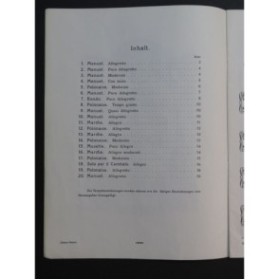 BACH J. S. 20 Leichte Stücke aus Anna Magdalena Bachs Notenbuch Piano