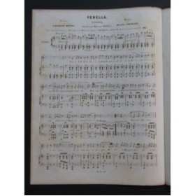 COUPLET Jules Fénella Chant Piano ca1850