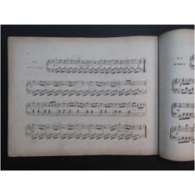LEDUC Alphonse La Petite Bouquetière Piano ca1847