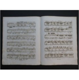 LEMOINE Henry Grande Valse du Revenant de Gomis Piano ca1835