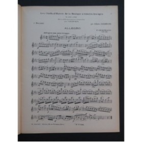 BACHMANN Alberto Pièces Célèbres 7e Volume Violon seul