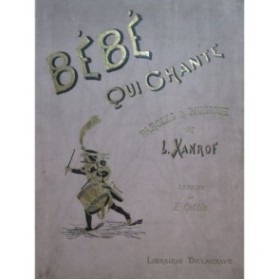 XANROF Léon Bébé qui chante Chant Piano 1928
