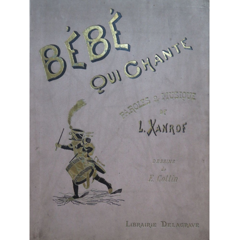 XANROF Léon Bébé qui chante Chant Piano 1928