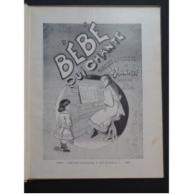 XANROF Léon Bébé qui chante Chant Piano 1928