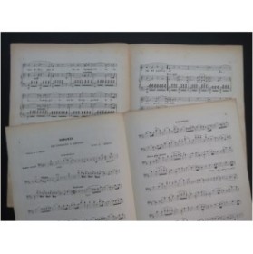 ROBAUDI Vincenzo Romanza Chant Piano Violoncelle ca1850