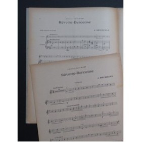 DÉCHELLE J. Rêverie-Berceuse Violon Piano