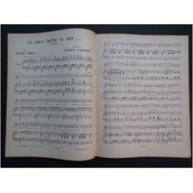 GANGLOFF Léopold Ça vous coûte si peu Chant Piano ca1895