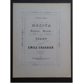 CRASSIER Émile Rosita Piano