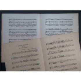 RIMSKY-KORSAKOFF N. Chant Hindou Piano Violon 1919