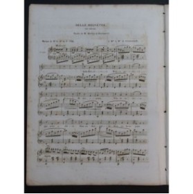 DE SAINT PÔL Belle Helvétie Chant Piano ca1840