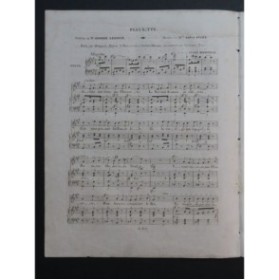 PUGET Loïsa Fleurette Chant Piano ca1840