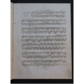 ADAM Adolphe Mélange sur La Dame Blanche Piano ca1830