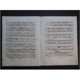 ADAM Adolphe Mélange sur La Dame Blanche Piano ca1830
