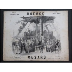MUSARD Haydee Quadrille No 2 Piano 1848