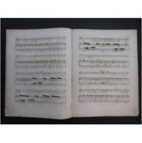 NIEDERMEYER Louis Le Lac Piano Chant ca1840