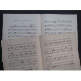 DAVIDOFF Ch. Romance sans paroles op 23 Piano Violon ou Violoncelle ca1899
