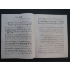 DE SAINT GERVAIS L. Être Deux Chant Piano ca1860
