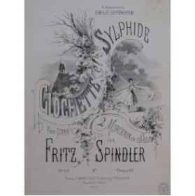 SPINDLER Fritz Clochette Piano ca1865