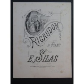 SILAS E. Rigaudon Piano ca1880