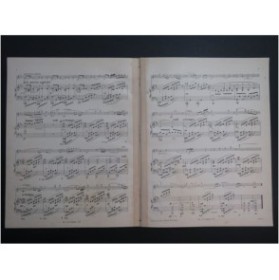 MASSENET Jules Thaïs Méditation Piano Violon 1894