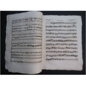 CIMAROSA Domenico Procuri farsi amabile Chant Orchestre 1791