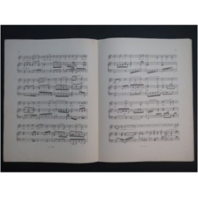 HARTMANN I. P. E. Mes Pensers Chant Piano ca1897