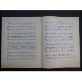 FLÉGIER A. La Colombe apprivoisée Chant Piano ca1896
